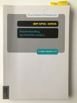 Databehandling og statistisk analyse (Knut-Andreas Christophersen)