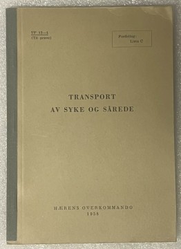 Transport av syke og sårede (Bjørn Christophersen, generalløytnant)