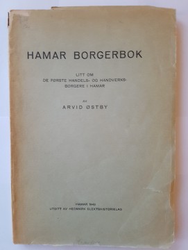 Hamar Borgerbok (Arvid Østby)