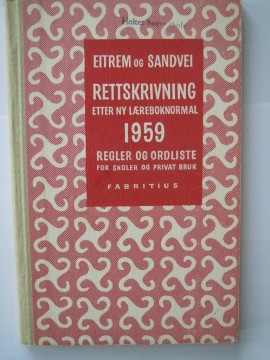 Rettskrivning (Eitrem og Sandvei)
