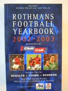 Rothmans Football Yearbook 2002 - 2003